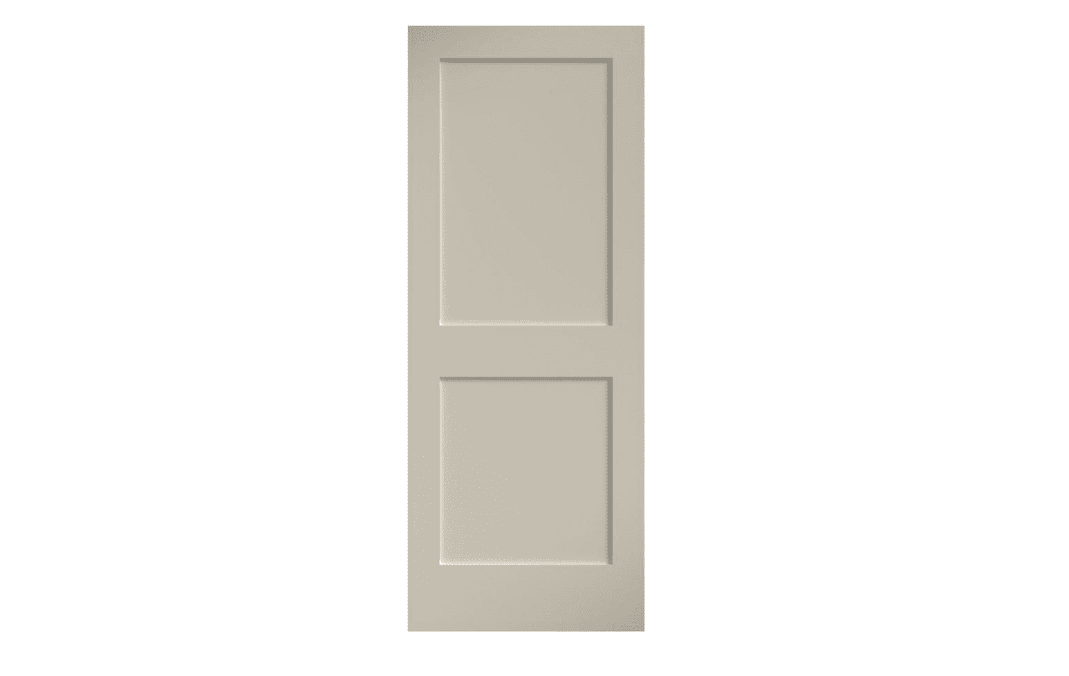 2 Panel Solid Core Shaker Door 36"x80"x1-3/8"