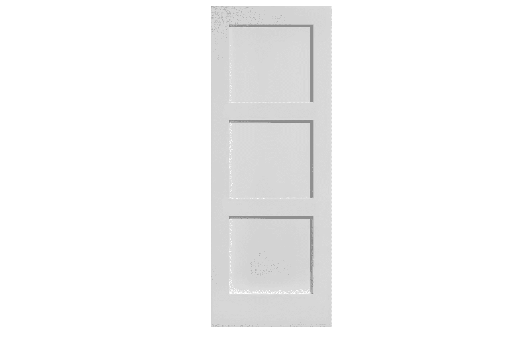 3 Panel Solid Core Shaker Door 24"x80"x1-3/8"
