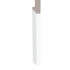 ALEXANDRIA MOULDING 01740- Add for Step Casing Backbend, 1 5/16 IN x 3/4IN x 16FT