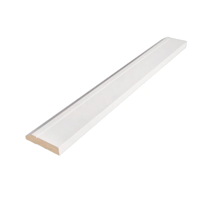 ALEXANDRIA MOULDING 1705- 3IN Square Bevel Casing MDF,  3 ½ IN x 3/4IN x 14FT