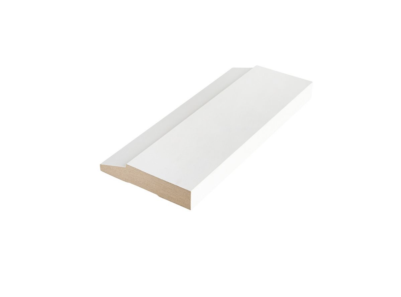 ALEXANDRIA MOULDING 1737- 3IN Step Casing MDF, 3 ½ IN x 3/4IN x 8FT