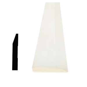 ALEXANDRIA MOULDING 2189A-2 ¾ IN Bevel Casing MDF, 2 ¾ IN x 5/8IN x 7FT
