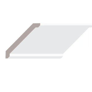 ALEXANDRIA MOULDING 2192A- 4 ½ IN Crown MDF MODERN,  4 ½ IN x 5/8IN x 16FT