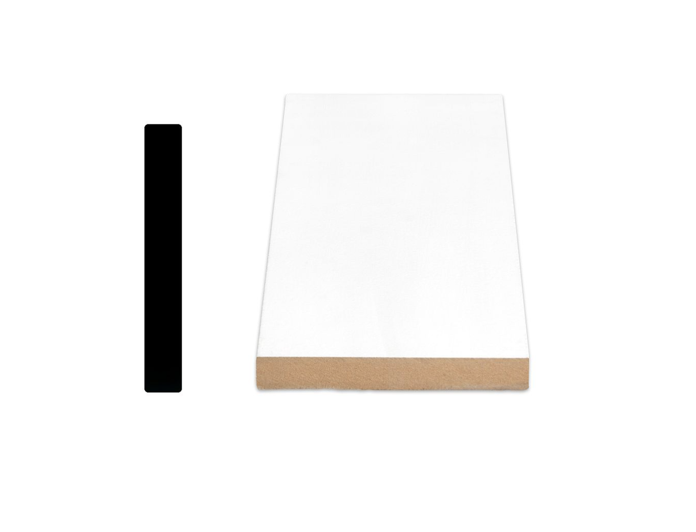 ALEXANDRIA MOULDING 3227- 4 9/16IN Door Jamb MDF, 4 9/16IN x 5/8IN x 7FT