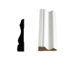 ALEXANDRIA MOULDING 7705- 2 ¾ IN Casing Colonial MDF, 2 ¾ IN x 5/8IN x 7FT