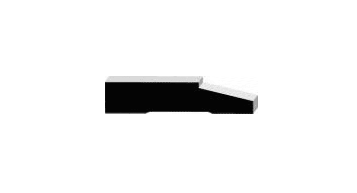 ALEXANDRIA MOULDING 7719 -2 ¾ Step Casing MDF, 2 ¾ IN x 5/8IN x 14FT