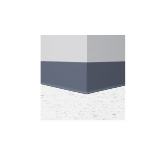 BURKE 4WR-217 4 1/8 VINYL CB RL - CHARCOAL 100LNFT