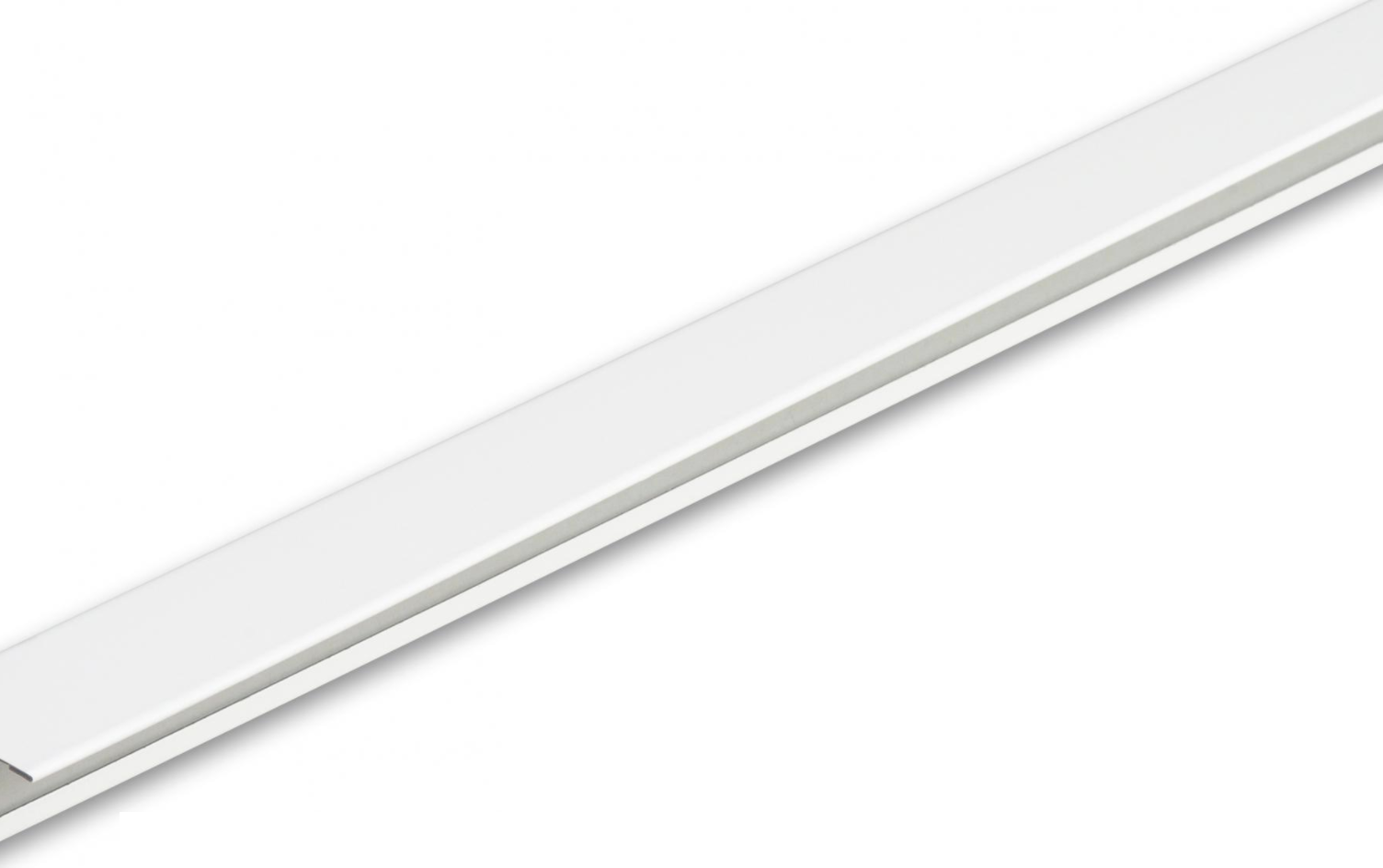 CGC M7, 12FT X 7/8IN X 7/8 IN ANGLE MOLDING, FLAT WHITE 050, 40 PC CTN