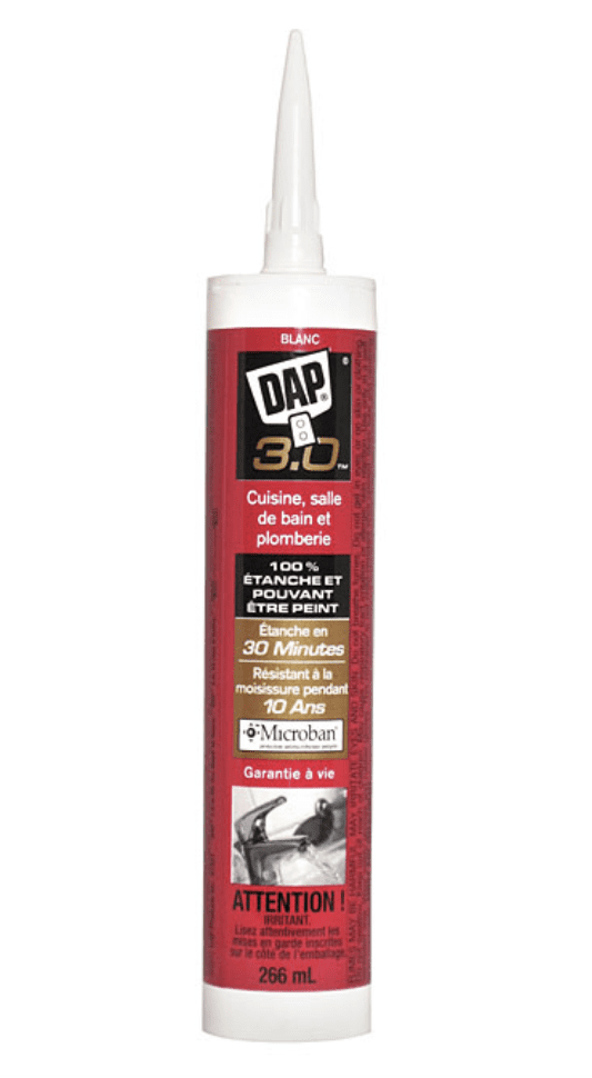 DAP® 70790 3.0 Kitchen, Bath & Plumbing High Performance Sealant white 266ml