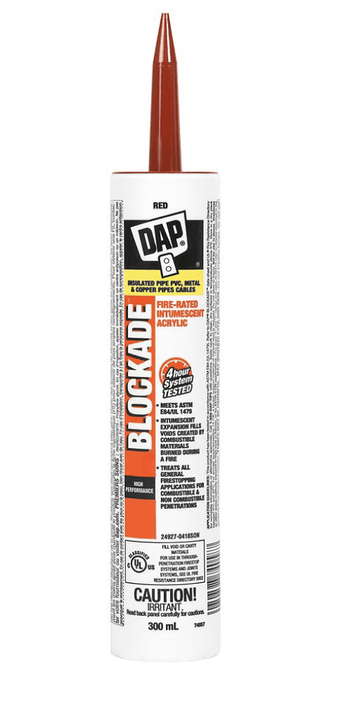 DAP® 74058 FIRE BLOCKADE RED Sealant red 300ml