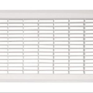 IMPERIAL RG1252 RETURN AIR FLOOR GRILLE 30 IN L 8 IN W RECTANGLE STEEL WHITE