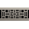 IMPERIAL RG3449 COLLECTION 1-PACK GOLD FLOOR REGISTER (DUCT OPENING: 3-IN X 10-IN ; OUTSIDE: 1.38-IN X 4.25-IN)