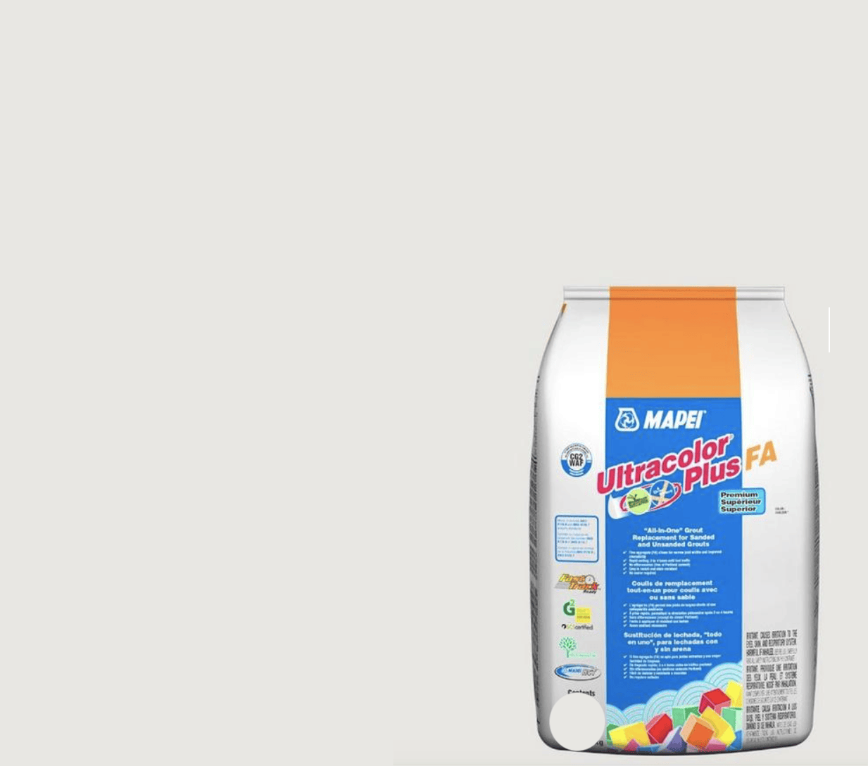 MAPEI ULTRACOLOR PLUS FA AVALANCHE #38 11.4KG/25LB