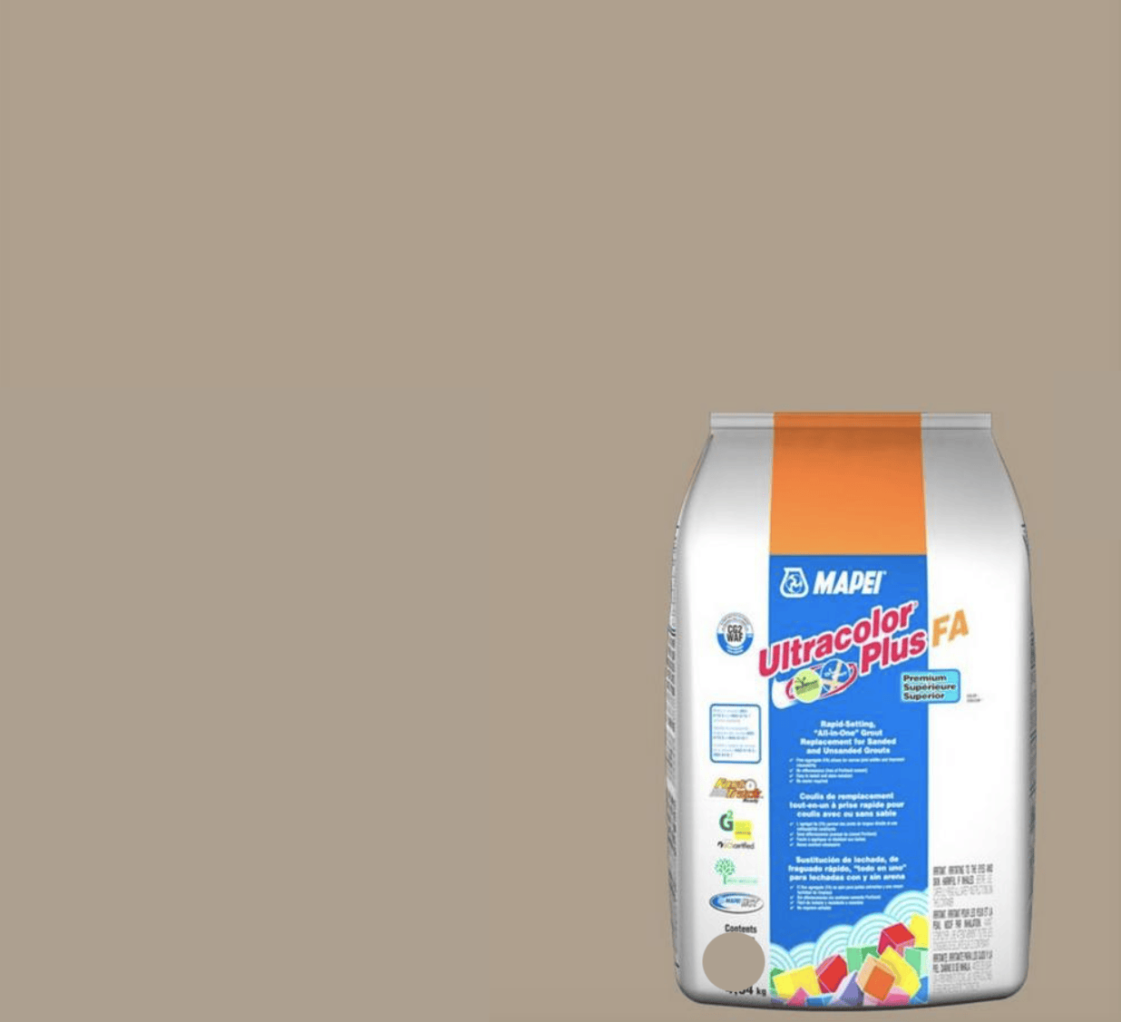 MAPEI ULTRACOLOR PLUS FA NAVAJO BROWN #35 11.4KG/25LB