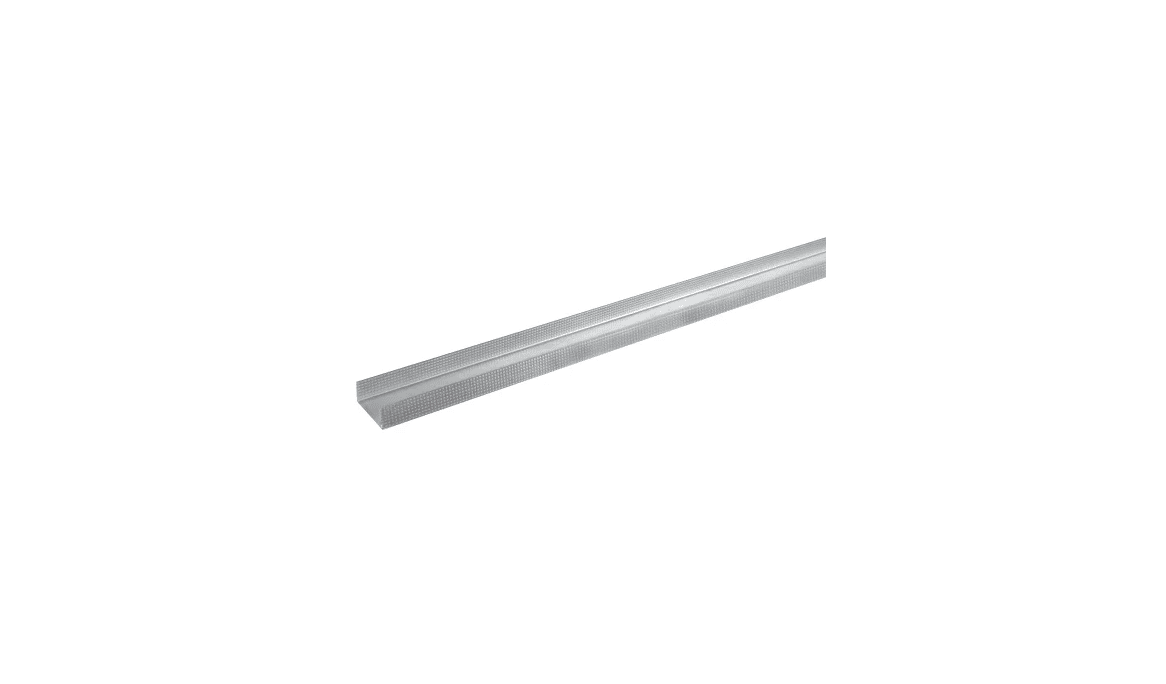 METAL FRAMING TRACK 1 5/8IN X 1 1/4FL X 10FT 25G