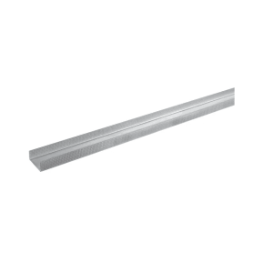 METAL FRAMING TRACK 2 1/2IN X 1 1/4 FL X 10FT 25G