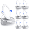 HALA – 4IN LED POT LIGHT 3CCT 6 PACK