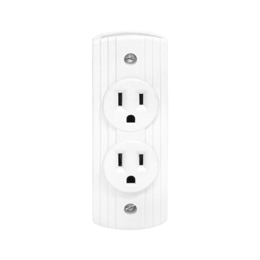 LEVITON 05238 CD WH REC LEVLT DUP5-15R 2PO3WI15A125V