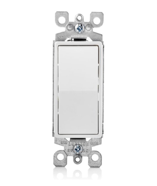 LEVITON 05603 WH DEC ROCK SW QUIET 3W 10 PACK
