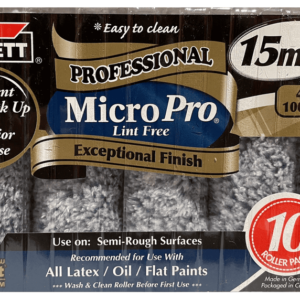 BENNETT 10X4 MP15 10 Pack 4'' Microfiber Roller 15mm