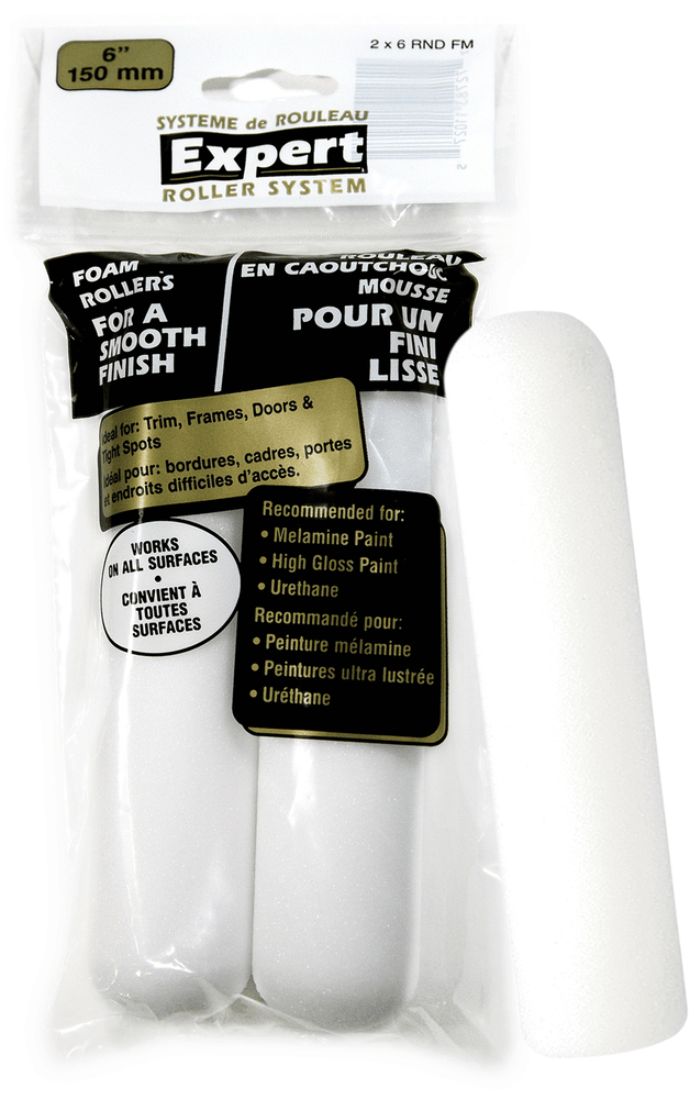 BENNETT 2X6 RND FM 2 Pack 6'' Foam Roller
