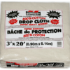 BENNETT CLOTH 3 Drop Cloth 3' x 20'