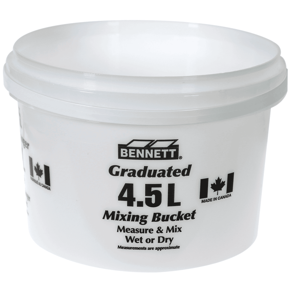 BENNETT PAIL 4.5L 4.5 Liter Plastic Pail