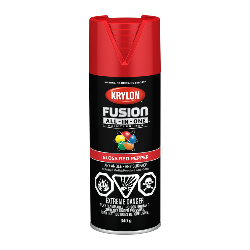 KRYLON FUSION GLOSS RED PEPPER