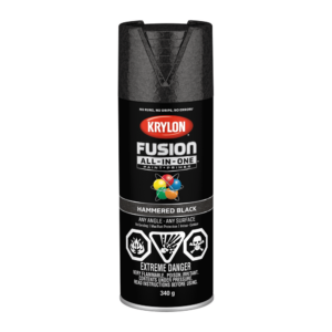 KRYLON FUSION HAMMERED BLACK