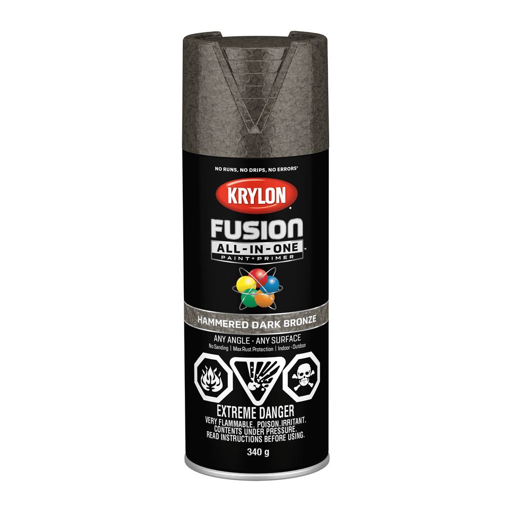 KRYLON FUSION HAMMERED DARK BRONZE