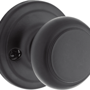 WEISER 9GA120-088 LOCK SINGLE DUMMY KNOB TROY IRON BLACK